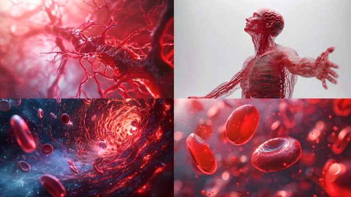 【4K高清】人体生物血管血液合集