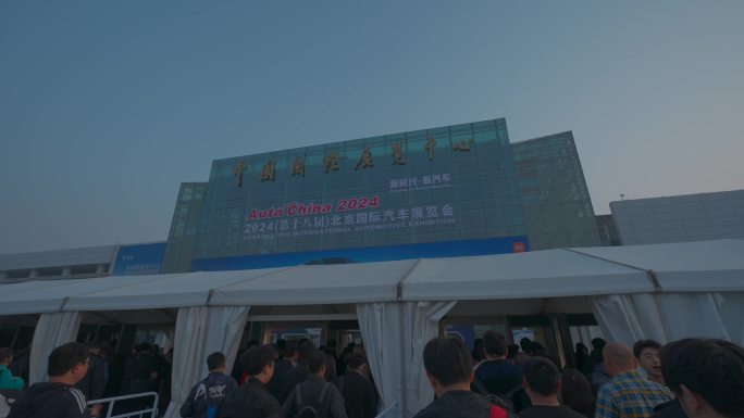 2024北京国际车展空镜