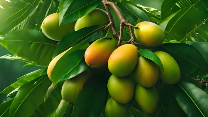 芒果 芒果树 水果 热带水果