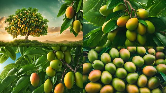 芒果 芒果树 水果 热带水果