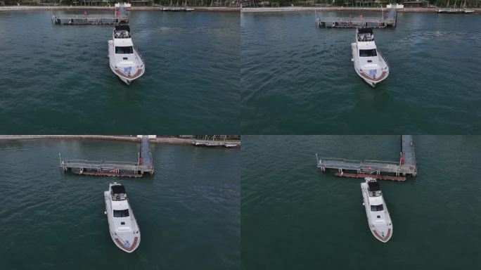 码头游艇靠泊技术练习