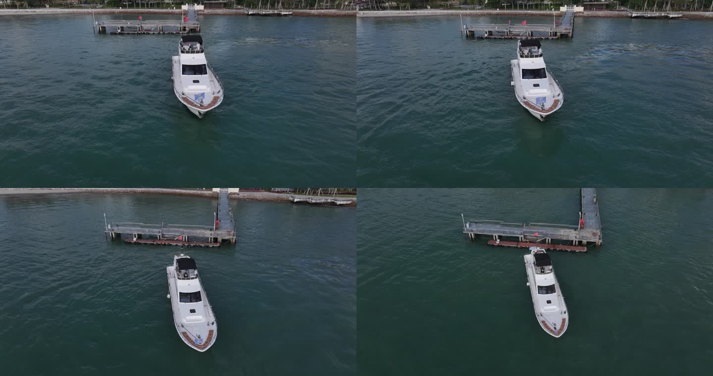 码头游艇靠泊技术练习
