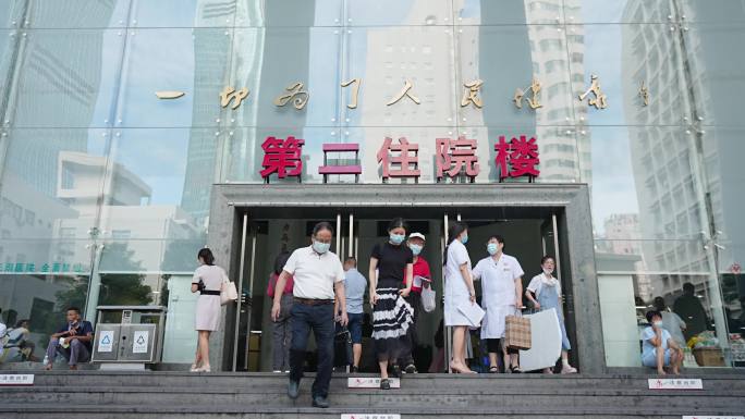 湖南省人民医院第二住院楼延时摄影