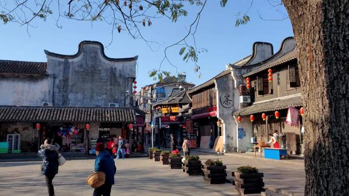 枫径古镇12个场景，中国古镇几乎无人镜头