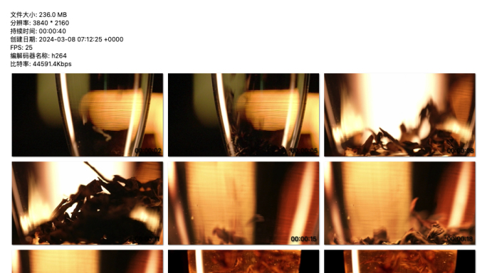 《火焰中的茶香：热泡红茶过程展示》