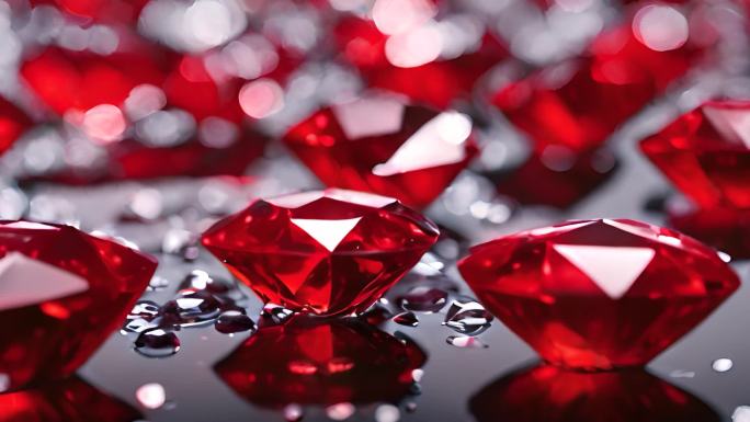 红宝石 钻石 珠宝首饰