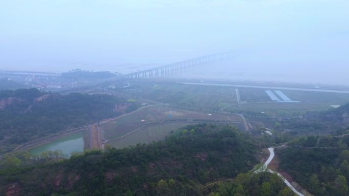 [4K]航拍素材.台州三门蛇蟠岛滩涂