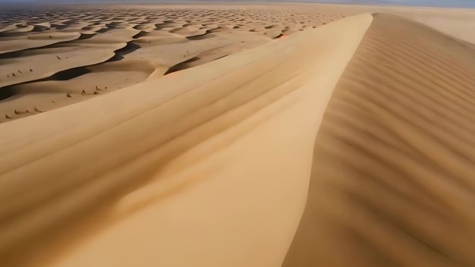 沙漠风景 丝绸之路 沙丘风沙