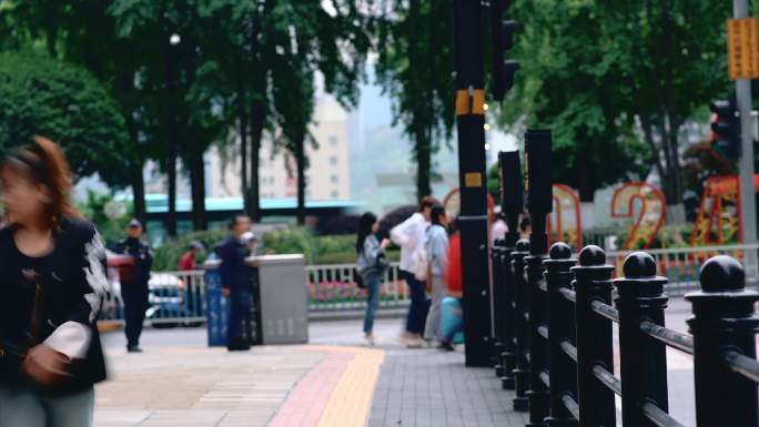 街道城市慢门