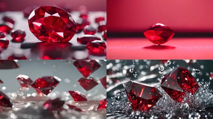 珠宝首饰 钻石 红宝石