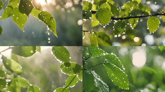 谷雨 雨后的清晨