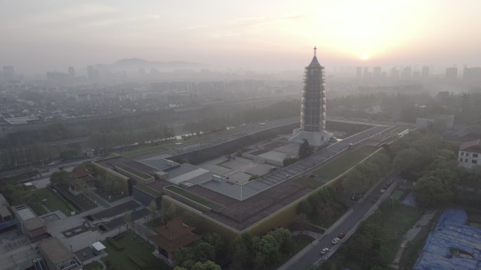 金陵大报恩寺塔晨拍