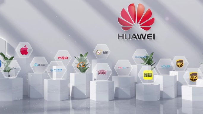 多企业合作logo展示