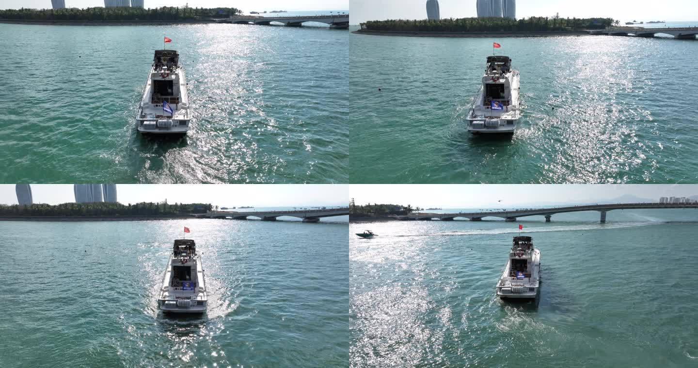 码头驾驶游艇技术练习