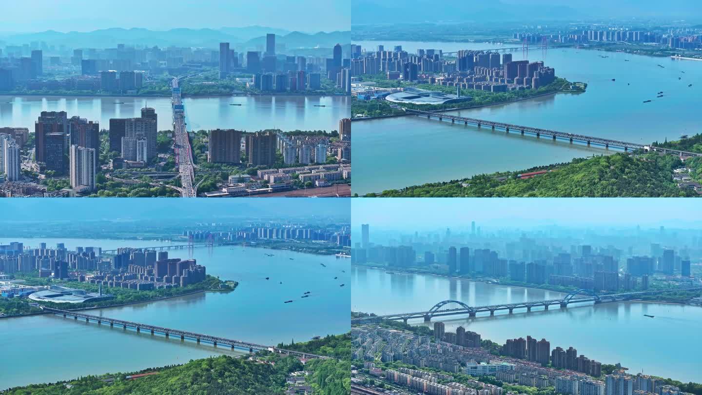 杭州 钱塘江 大桥 城市