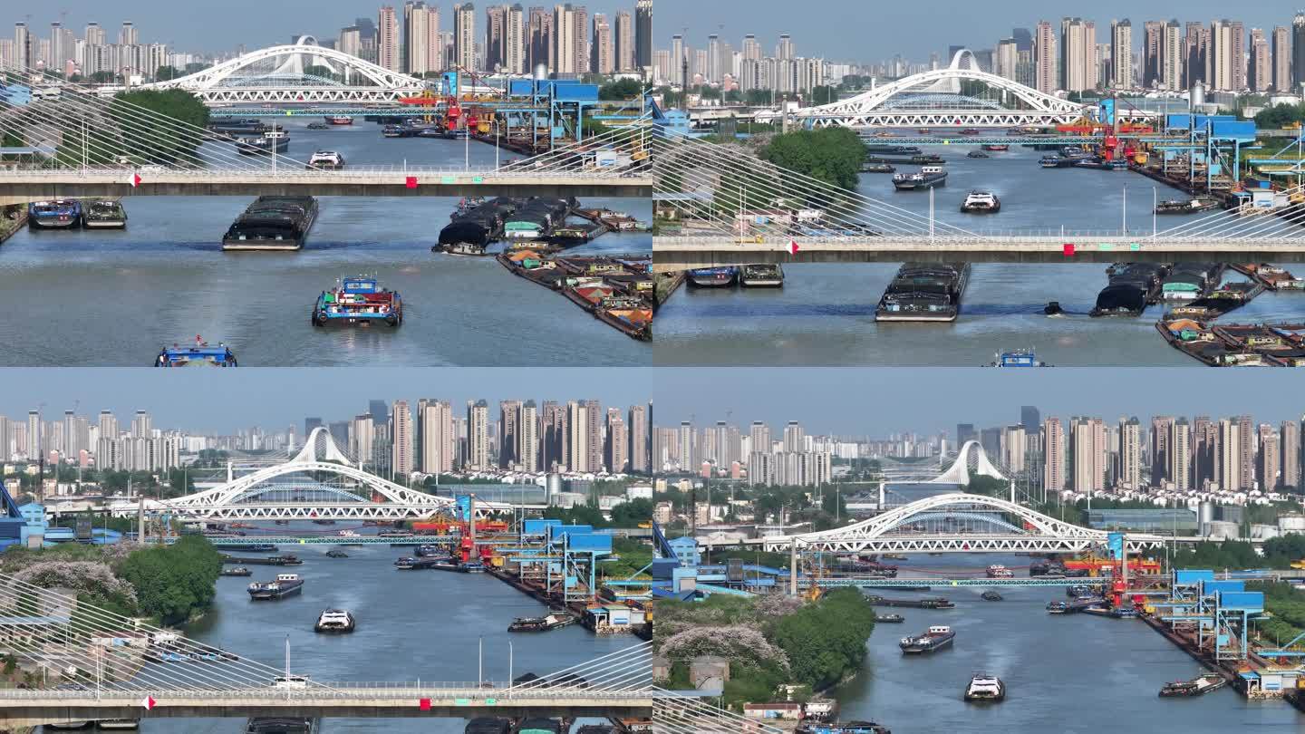 中国大运河申遗成功十周年江苏淮安段风光