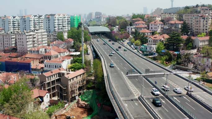 青岛东西快速路胶宁高架桥