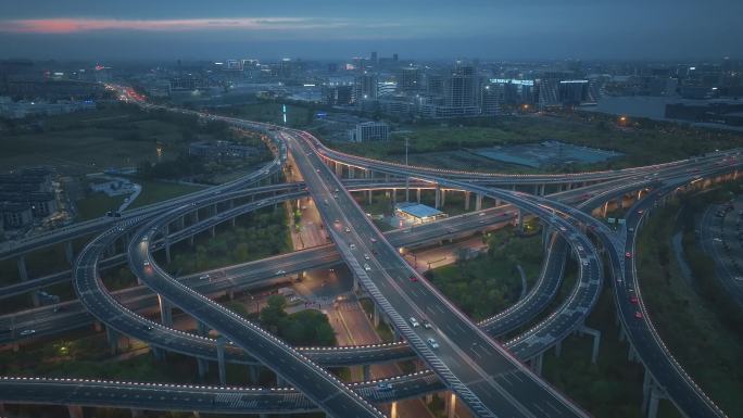 高架桥夜景