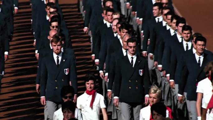1964年 东京奥运会 开幕式