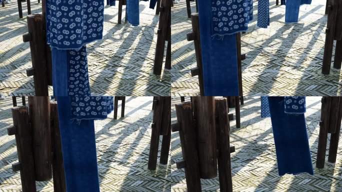 染布坊的蓝印花布传统非遗技术