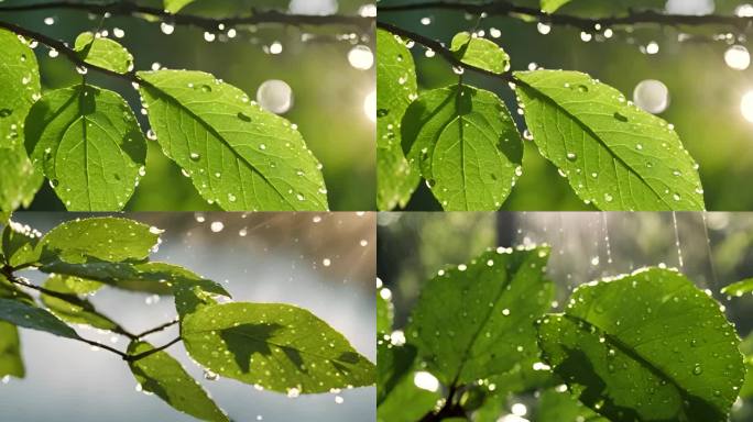 雨后唯美大自然