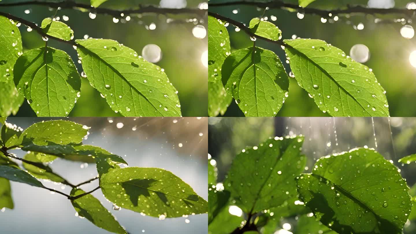 雨后唯美大自然