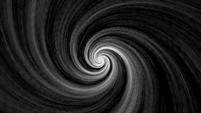 【4k】黑白抽象漩涡