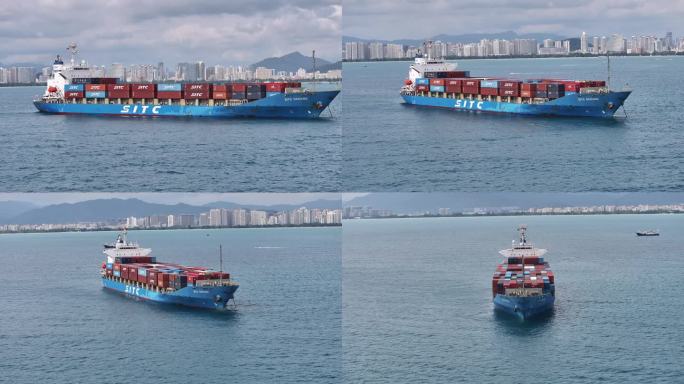海南自由贸易港超级货轮