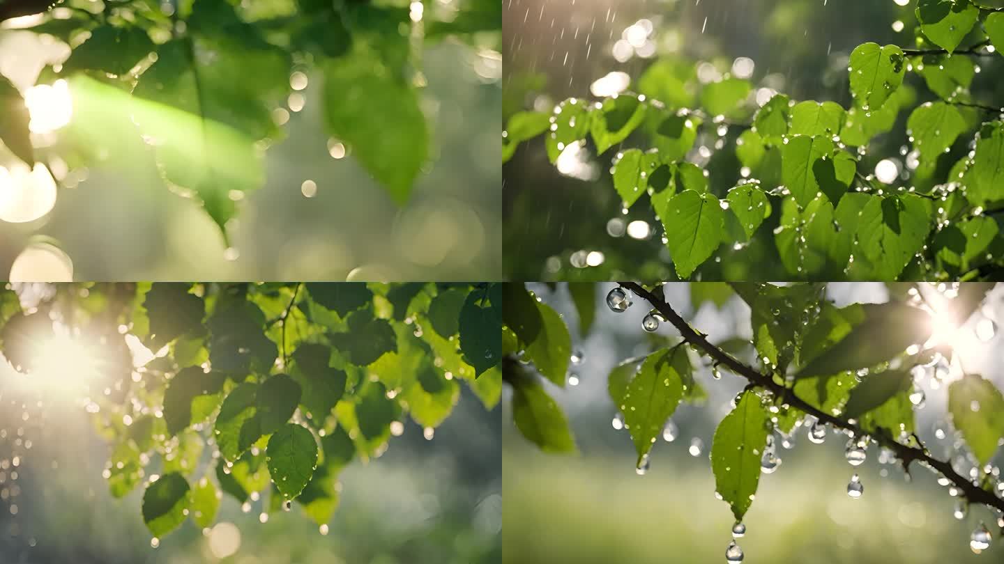 谷雨 雨后大自然