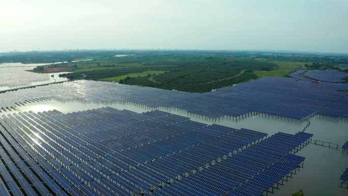 光伏发电站 太阳能发电 新能源