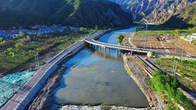 北京苇子水水库水坝丁家滩村