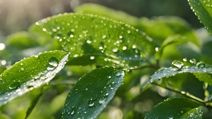 雨后唯美大自然