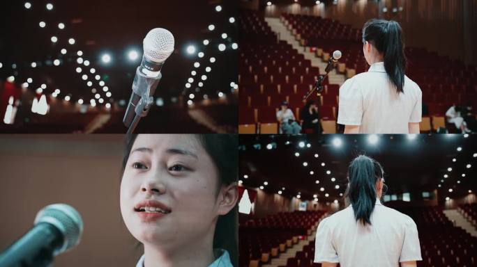 4K舞台自信演讲 主持人 舞台自信演讲