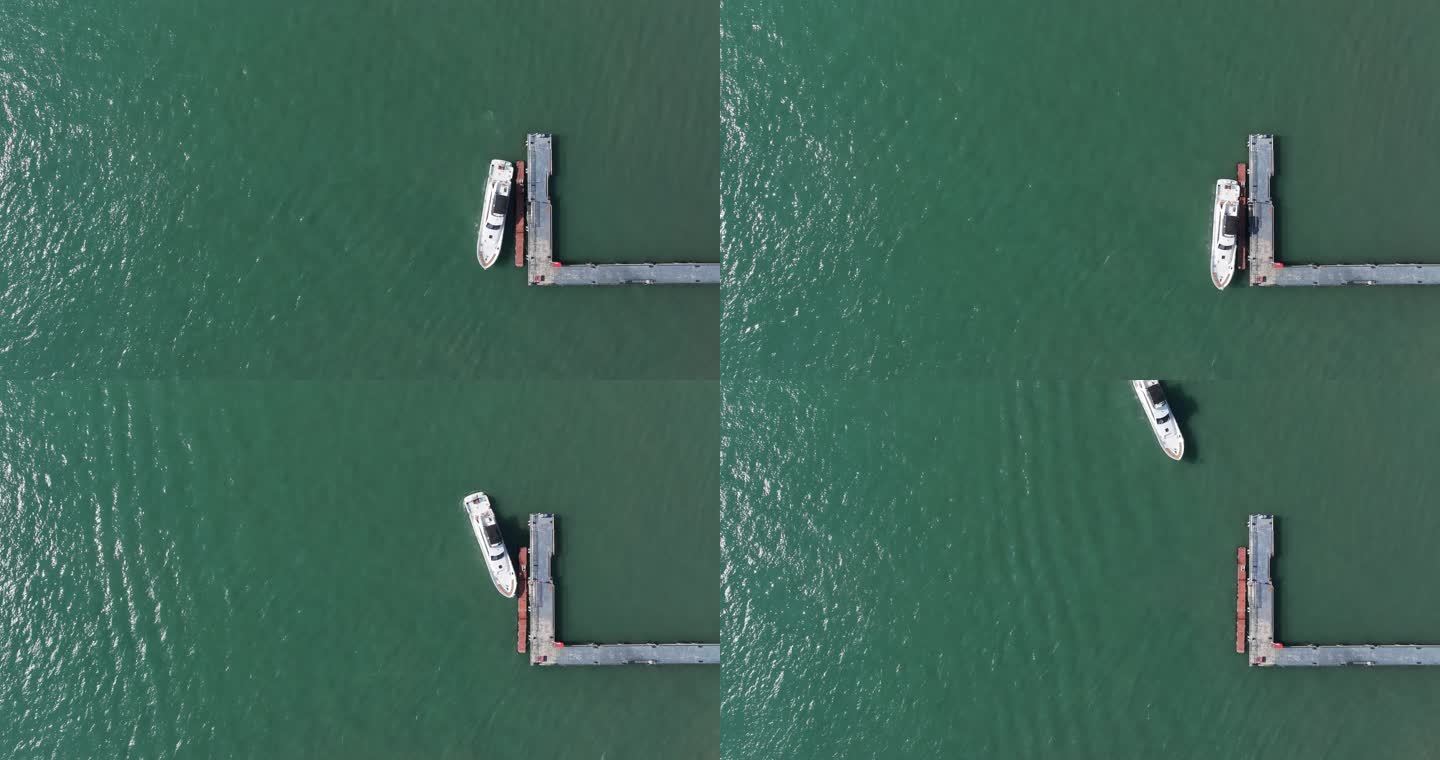 码头驾驶游艇靠泊技术练习