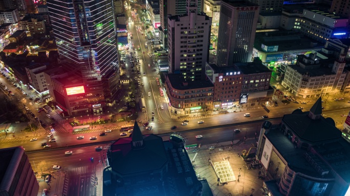 【高清8K】大连城市夜景航拍
