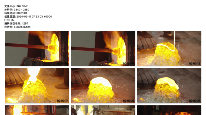 《熔岩般流动：玻璃炉内部的炙热世界》