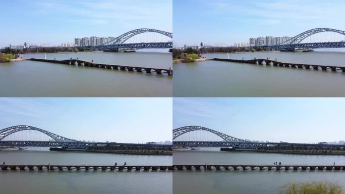 苏州宝带桥&斜港大桥航拍丨现代桥&古桥