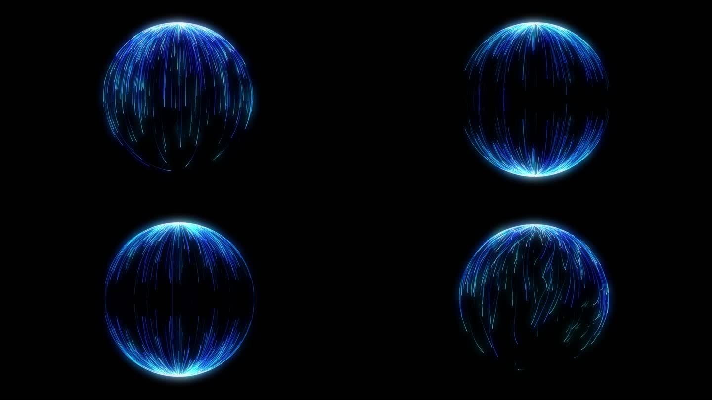 3款粒子光线科技球