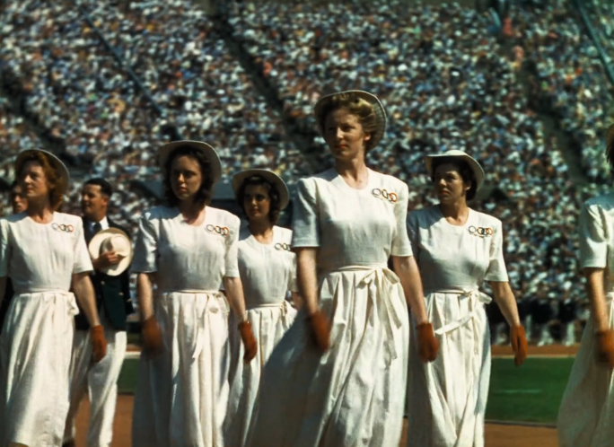 1948年 伦敦奥运会开幕式 二战后首届