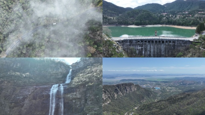 原片-庐山芦林湖水坝三叠泉鄱阳湖穿云