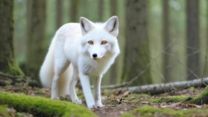 白狐狸野生动物世界国家保护大自然非洲