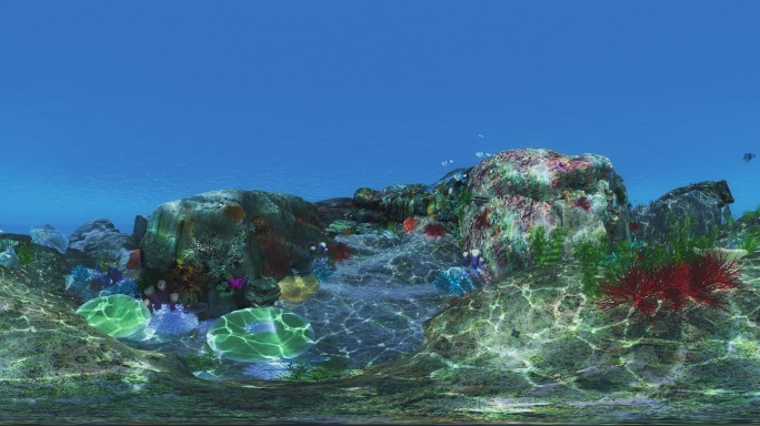 VR_8K海底世界360度全景