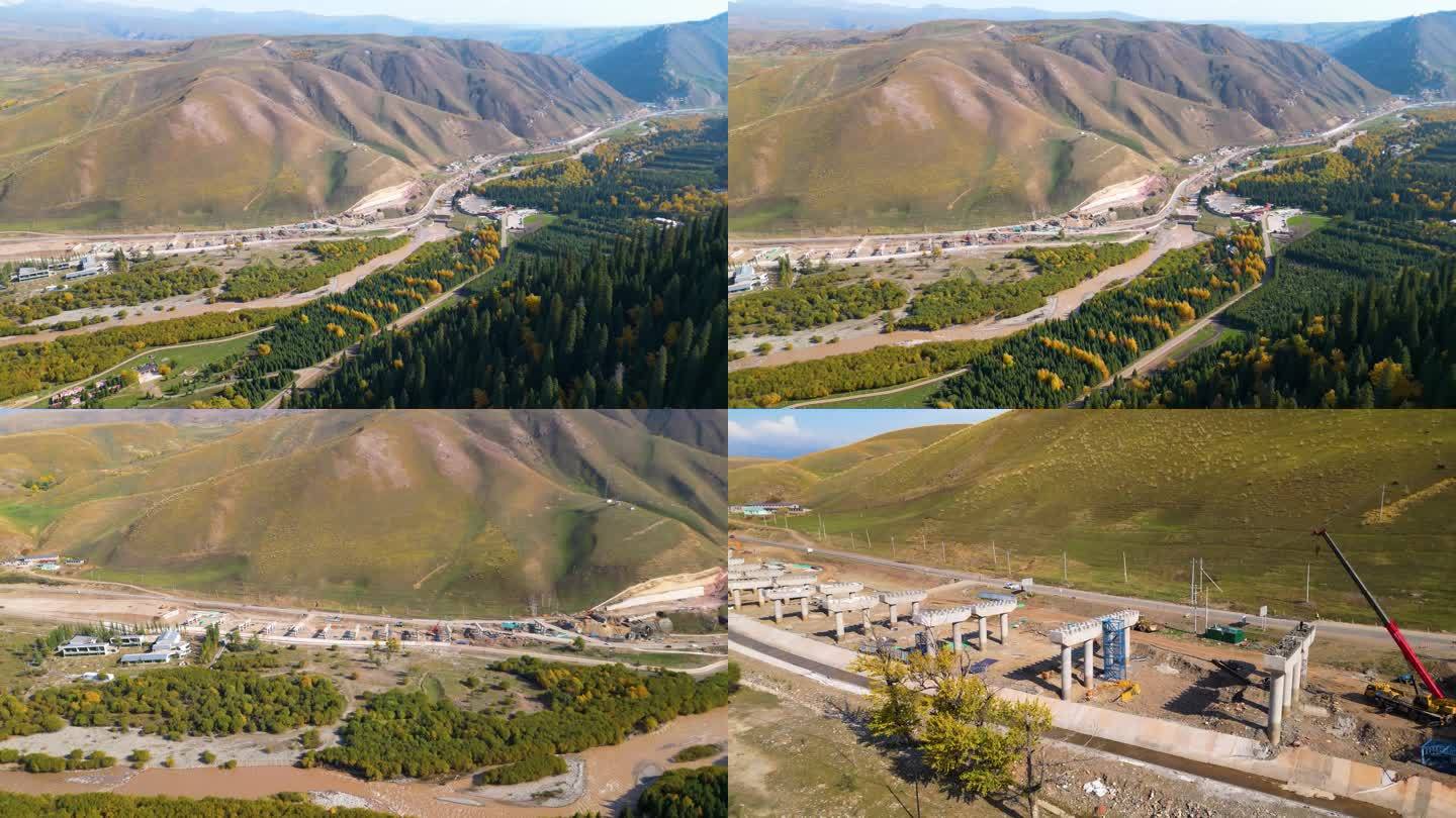 新疆景区道路修建工程那巴高速