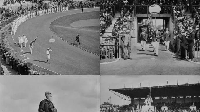 1924年 巴黎奥运会 开幕式