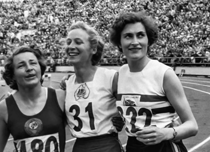 奥运场上的女选手 1952年奥运会