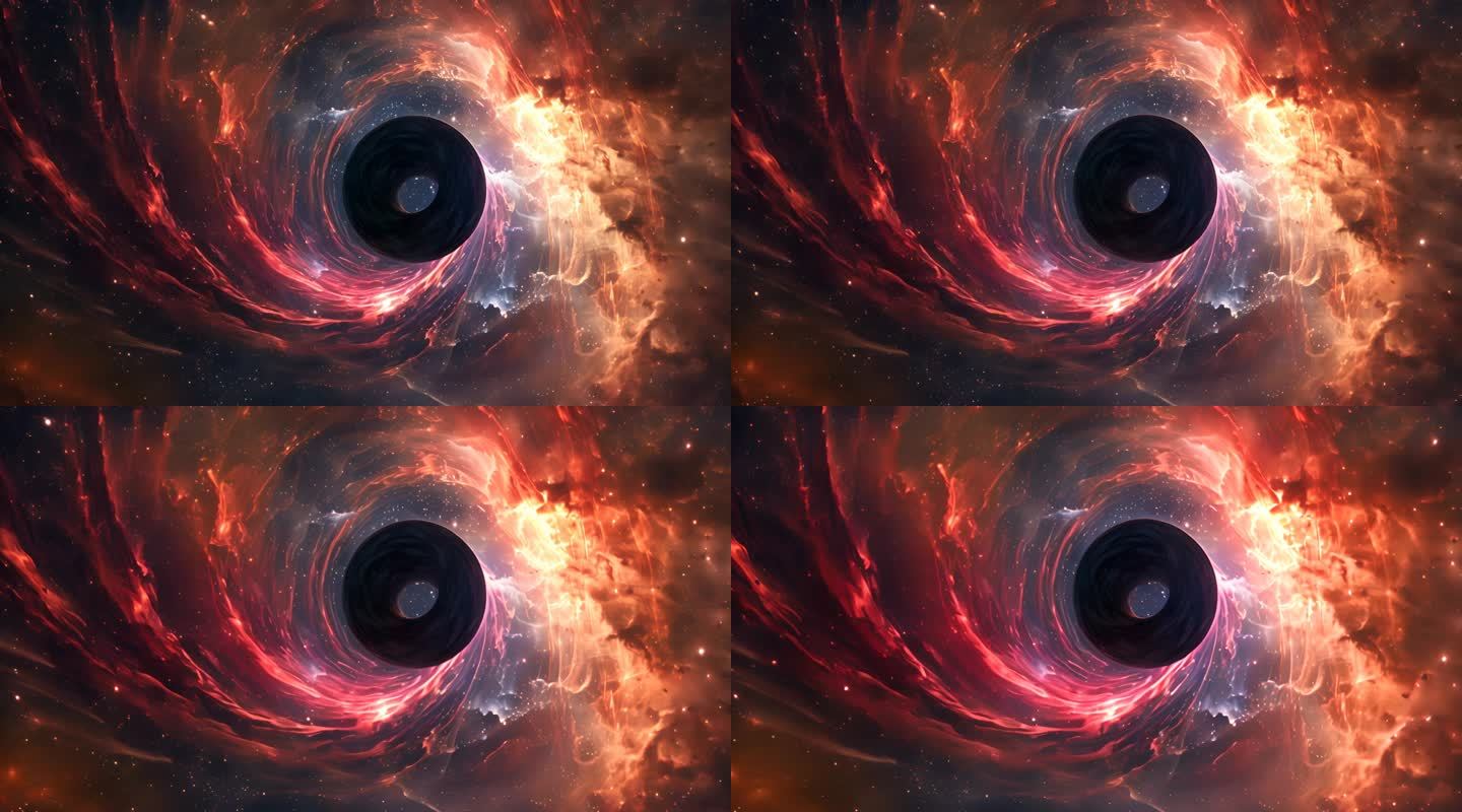 黑洞 宇宙 旋转 科幻