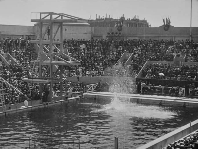 1924年 巴黎奥运会 游泳 跳水 水球