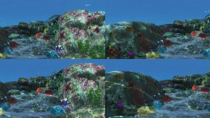 4K_海底世界180度超宽弧形屏裸眼3D