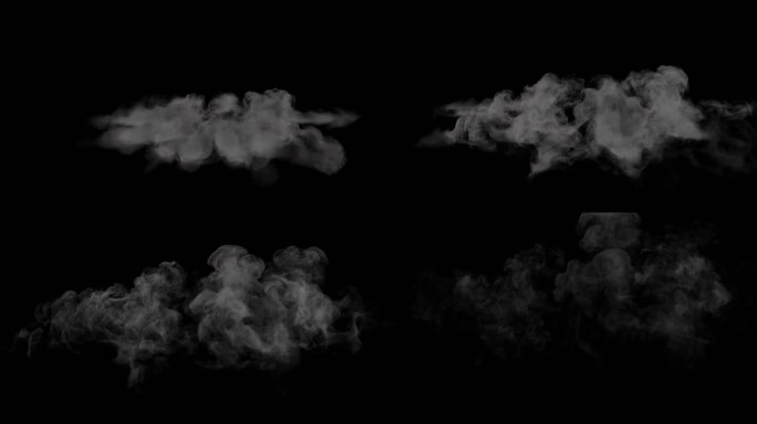 云雾弥漫烟雾缭绕雾气烟雾