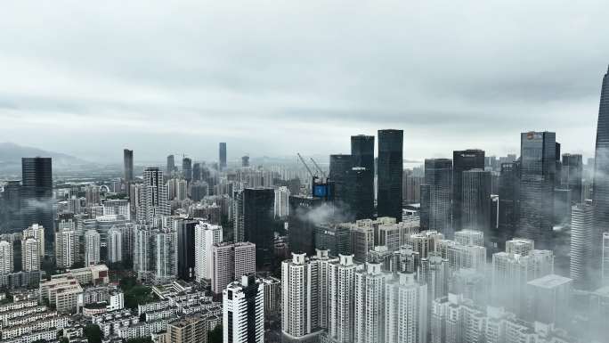 深圳雨天